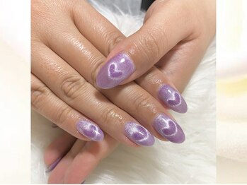 ファイン(Fine)/ハートマグネットネイル