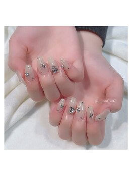 モカ 心斎橋(moca by Lee)/【Saki】ワンホンネイル