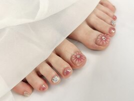 【フットネイル】　定額¥10395