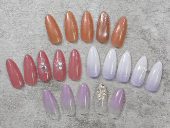 エクラン(ecrin.)の写真/初めての方でも◎丁寧な施術とカウンセリングでお爪のお悩みや不安、デザイン等お気軽にご相談下さい！