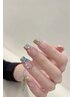 【人気No.4☆チップスカルプ】持ち込みデザイン＋ストーンつけ放題¥11980