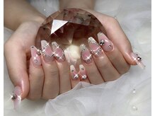 アンダンテ ネイル スタジオ トウキョウ(ANDANTE NAIL STUDIO TOKYO)/チーク×ハート