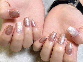 シェルマグネットネイル