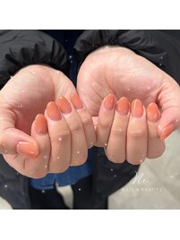orange gradation