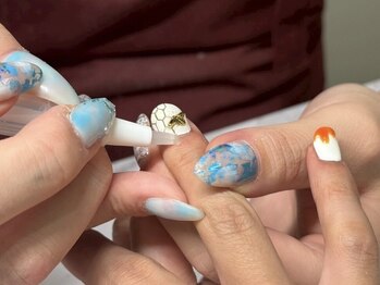ネイルマン 横浜店(Nail Man)/４．保湿→完成