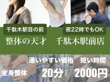 整体の天才 千駄木駅前店