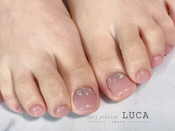 ネイルアトリエルカ(nail atelier LUCA)/W-324 大人可愛いハートネイル