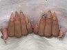 長さだし10本＋定額ネイル(パーツ付アート有)￥6300