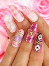 カラーズ 浜松店(colors)/ゆるふわ×ビビットネイル