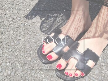 タカナワネイル 品川高輪店(TAKANAWAネイル)/FOOT one colors[品川 ネイル]