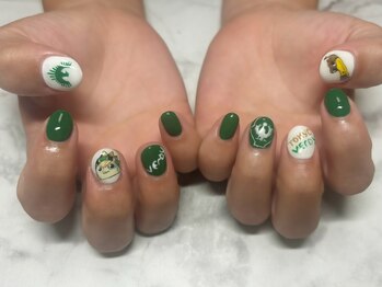 サッカーチームのネイル