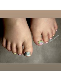 haruka nail × トロピカル