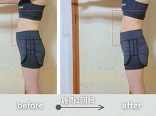 お試しとしてのご利用も大歓迎です♪【姿勢矯正・痩身】