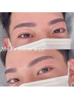 フィーノ(fino.)/男性も眉を整える時代♪