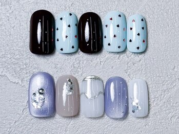 ネイルサロン 爪吉/4月【定額】ネイルデザイン☆