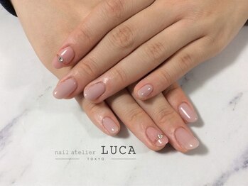 ネイルアトリエルカ(nail atelier LUCA)/S-53 大人上品リングネイル