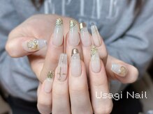 ウサギネイル 新大久保店(usagi nail)/冬ネイル