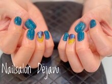 デジャヴ(Dejavu)/カメレオングリッターネイル