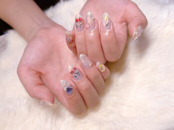 サニーデイズ ネイルアンドビューティー 曙橋店(SunnyDays Nail&Beauty)/フラワーデザイン　120min