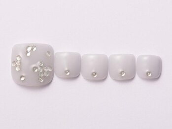 ジェミーネイル エビス(Jemiy nail ebisu)/フットシンプルビジュー9480yen