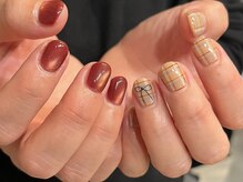 アンゲッコ 長堀橋(angecco)/秋ネイル