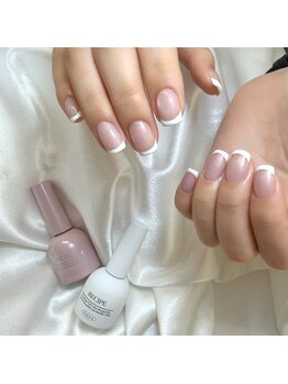 ホワイトネイル 名駅店(WHITE NAIL)/フレンチ/マグネットネイル