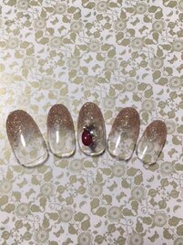 大人なラメグラデ