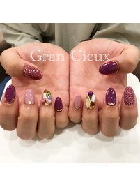 埋め尽くしネイル