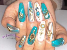 アン ジョーヌドラゴ/【ロングネイル】ターコイズ