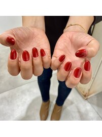 うるうるred nail