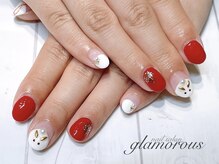 ネイルグラマラス 西新井店/《パラジェル》お正月Design