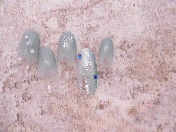 アンベリール 横浜店(Embellir)/(2166)スノーフレークネイル