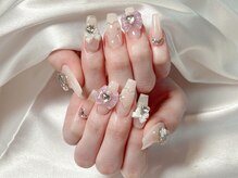 ティーアンドビー ネイルスタジオ(T&B NAIL STUDIO)/トレンドワンホンちゅるんネイル