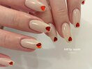 ハートネイル:mikako