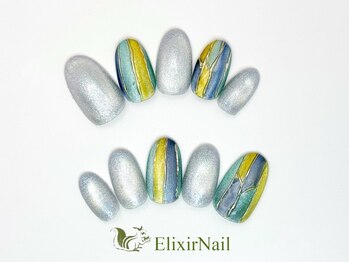 エリクサーネイル 渋谷(Elixir Nail)/定額aシンプル/クーポン使用