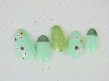 ネイルプラータ(Nail Plata)/小花ネイル【7980】