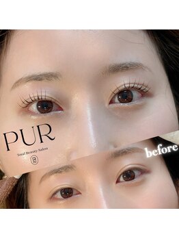 ピュール 鯖江店(PUR)/まつ毛サロン/まつげパーマ