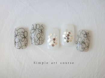 エン ダイカンヤマ(En'e daikanyama)/定額/シンプルアートコース♪