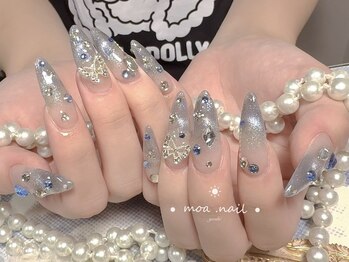 モアネイル 新宿/ワンホンネイル/持ち込み/新宿