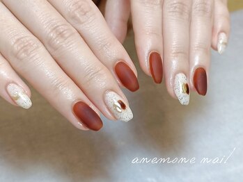アネモネネイル(anemone nail)/【定額】ニュアンス　シンプル
