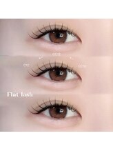 ノエラッシュ(noe lash)/LEDフラットラッシュ"180本"