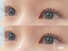 ロア 福島店(Loa)/韓国風束感まつげパーマ