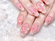 エイト ネイル 渋谷駅前店(eight nail)/チーク　ネイル