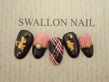 スワロンネイル(SWALLON NAIL)/1.2月定額ネイル