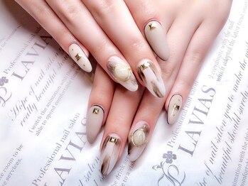 プロフェッショナル ネイルサロン ラヴィアス(LAVIAS)/【定額メニュー】オシャレアート