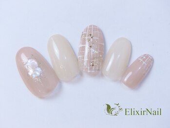 エリクサーネイル 池袋(Elixir Nail)/定額a シンプル/クーポン使用