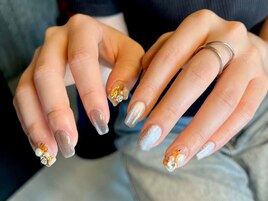 #フィルイン#ニュアンス#ネイル