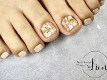 ネイルルーム リアン(NailRoom Lien)の雰囲気（フットジェルも年中人気☆追加で炭酸ケアフットバスも人気です☆）