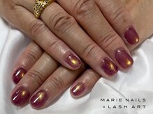 マリー ネイルズアンドラッシュアート モザイクモール港北店(MARIE NAILS & LASH ART)/¥3,300 jrマグネット 1030a
