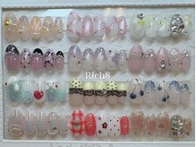 ネイルアンドまつげエクステ リッチエイト 原宿店(Rich8)の雰囲気（オフ無料色変え可/キャンペーン定額¥6980~韓国パーツ定額¥7980~）
